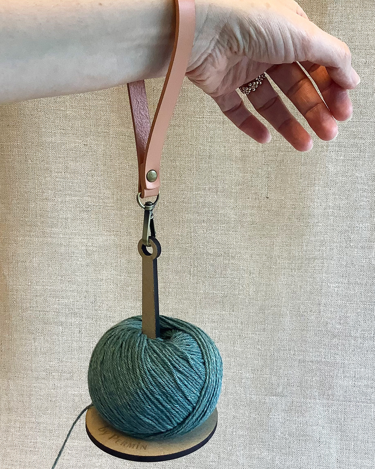 Läderarmband till Nysthållare To Go - 2
