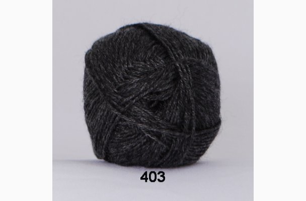 Bamboo Wool - 403 Mörk grå