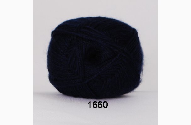 Bamboo Wool - 1660 Mörk blå