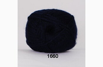 Bamboo Wool - 1660 Mörk blå