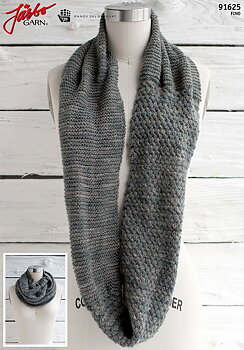"Cesta cowl" halsduk med flätmönster