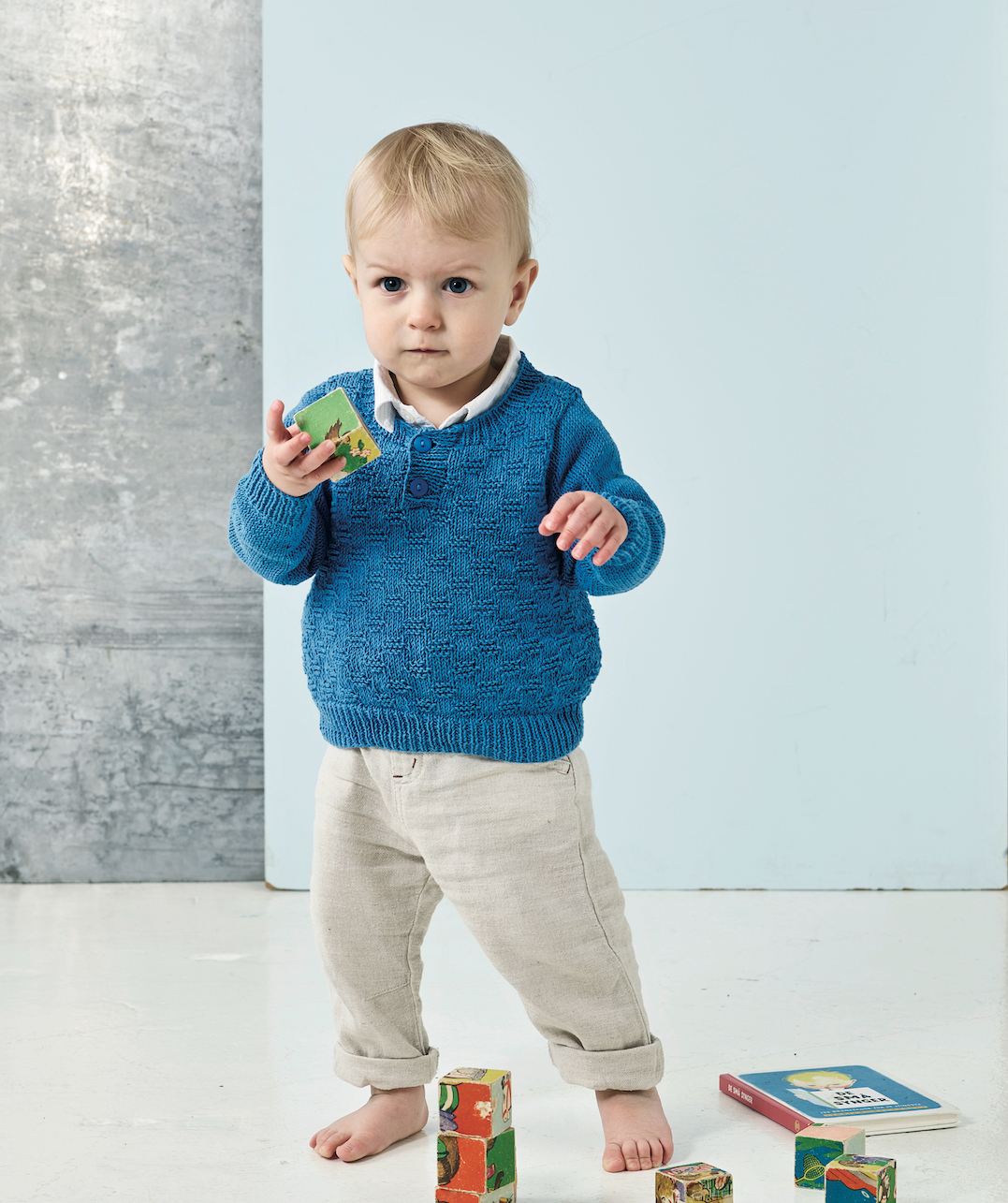 Jumper med struktur - Alberte