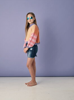 Bred Sweater 6 - 12 år i Elsa by Permin