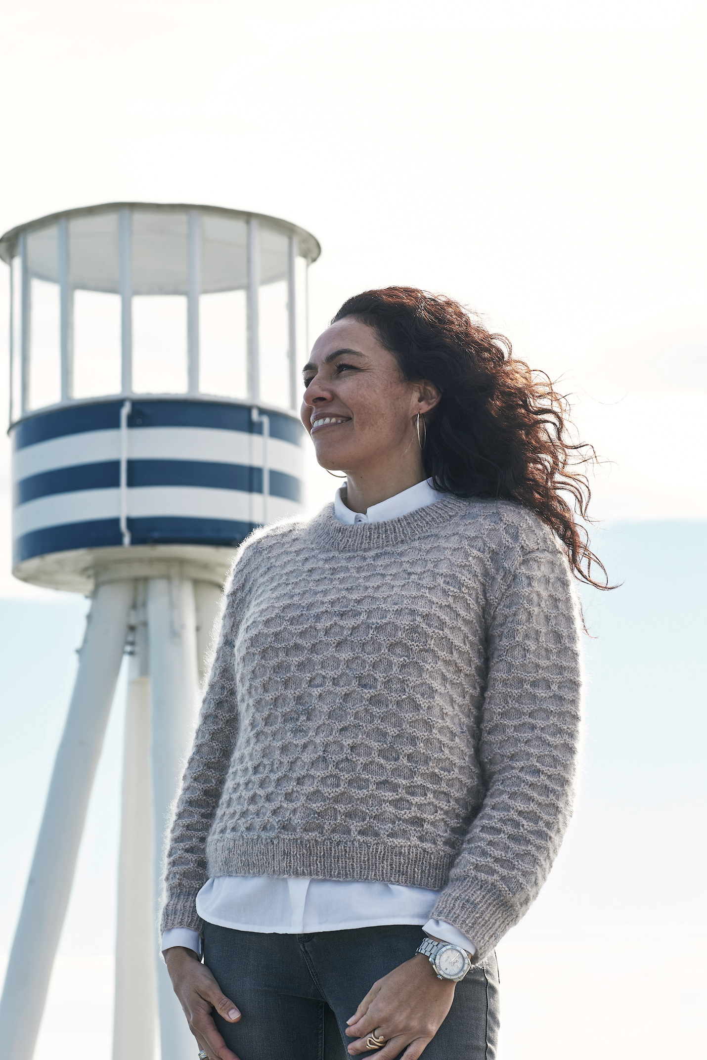 Sweater med mönster - Martha & Angel by Permin