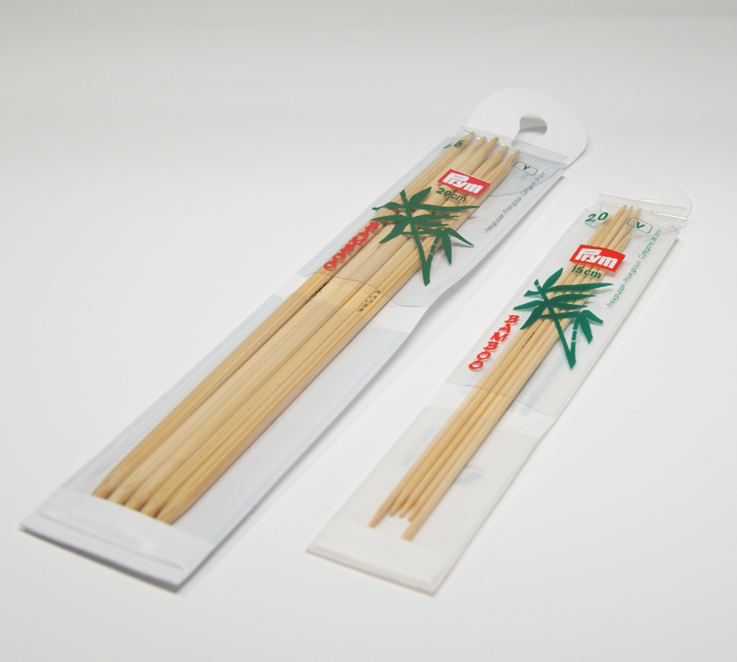 Strumpstickor bambu 5,5mm/20cm