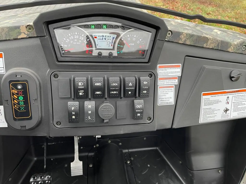 Hisun UTV, elektrisk  4x4, 12000 watts motor, lithium batterier - 10