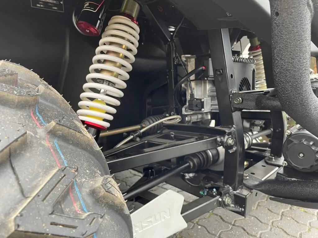 Hisun UTV, elektrisk  4x4, 12000 watts motor, lithium batterier - 8