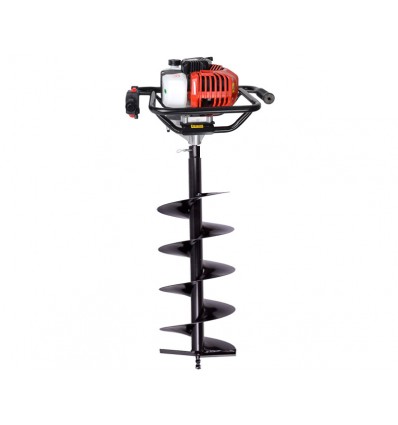 Jordborr med bensin motor 250mm borr. 