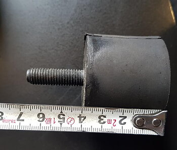 Gummidämpning för handtag PC 3610GL modellen