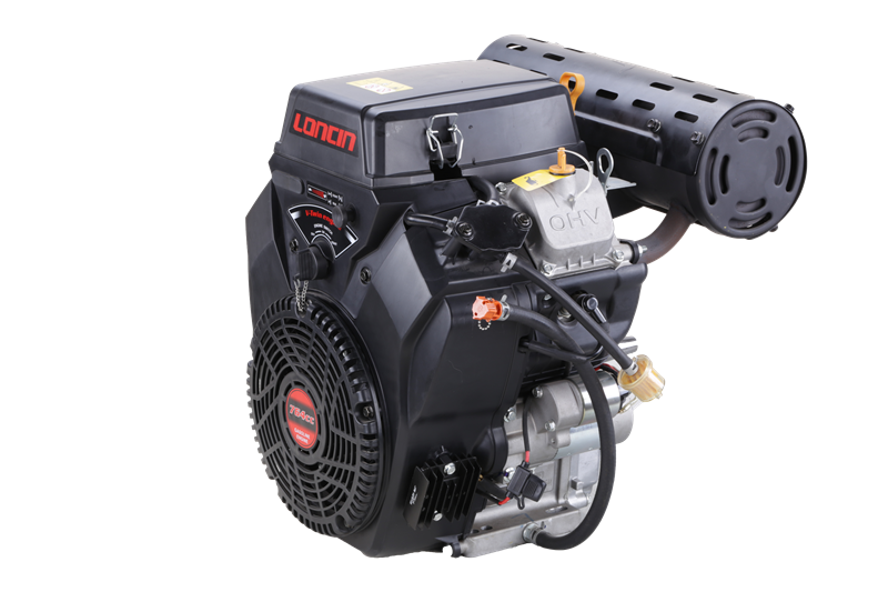 Bensinmotor V-twin Loncin 27 hk. Euro5 motor