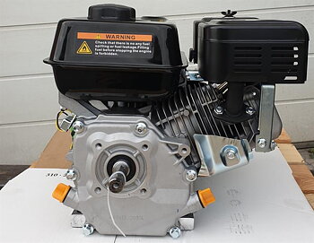 Bensinmotor Loncin 7 hk med 19,05 mm axel, elstart. Euro5 motor.