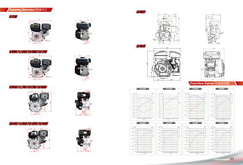 Bensinmotor Loncin 15,0 hk, 25,4 axel