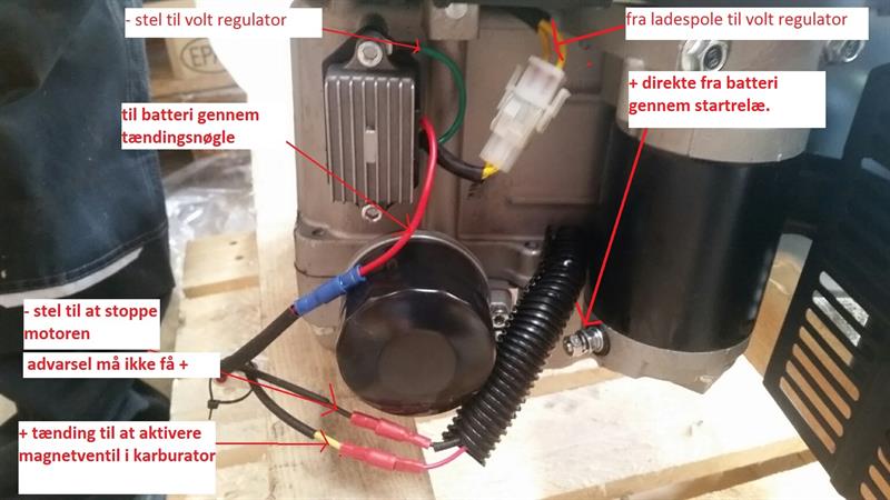 Loncin bensinmotor 14,0 hk, - 6
