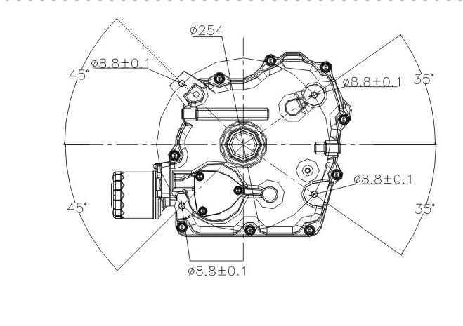 Loncin bensinmotor 14,0 hk, - 4