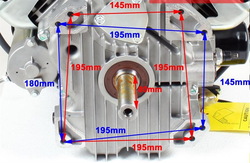 Bensinmotor Loncin V-Twin 27,0 hk - 5