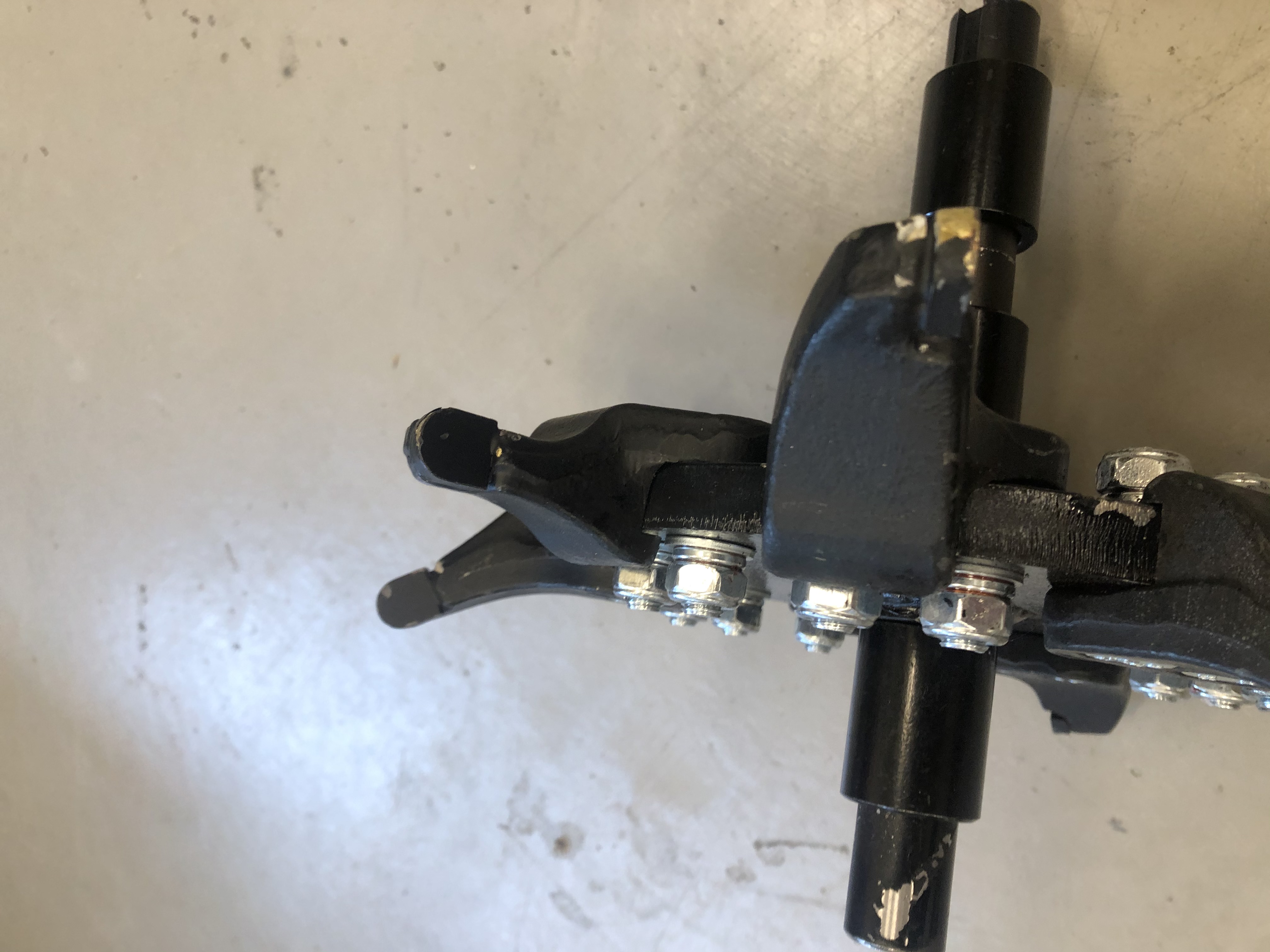 Axel främre, komplett med skär för stubbfräs STG300-2, ny modell - 3