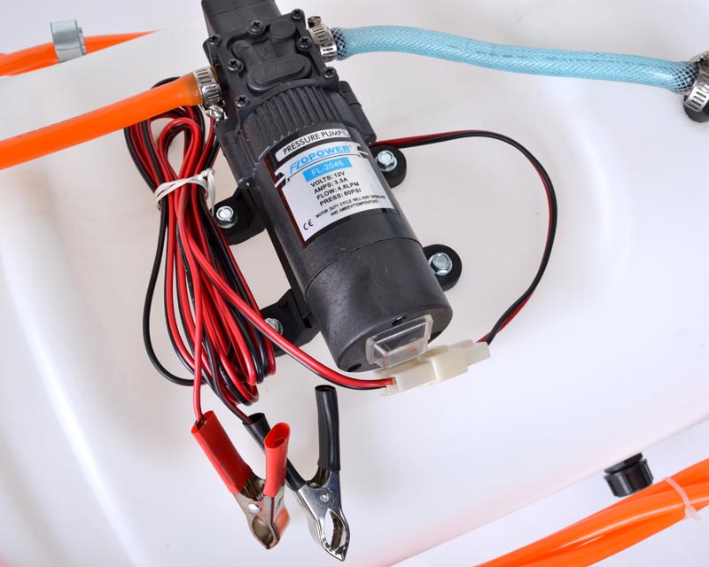 Tryckspruta för ATV,  50 liter med batteri pump. - 3