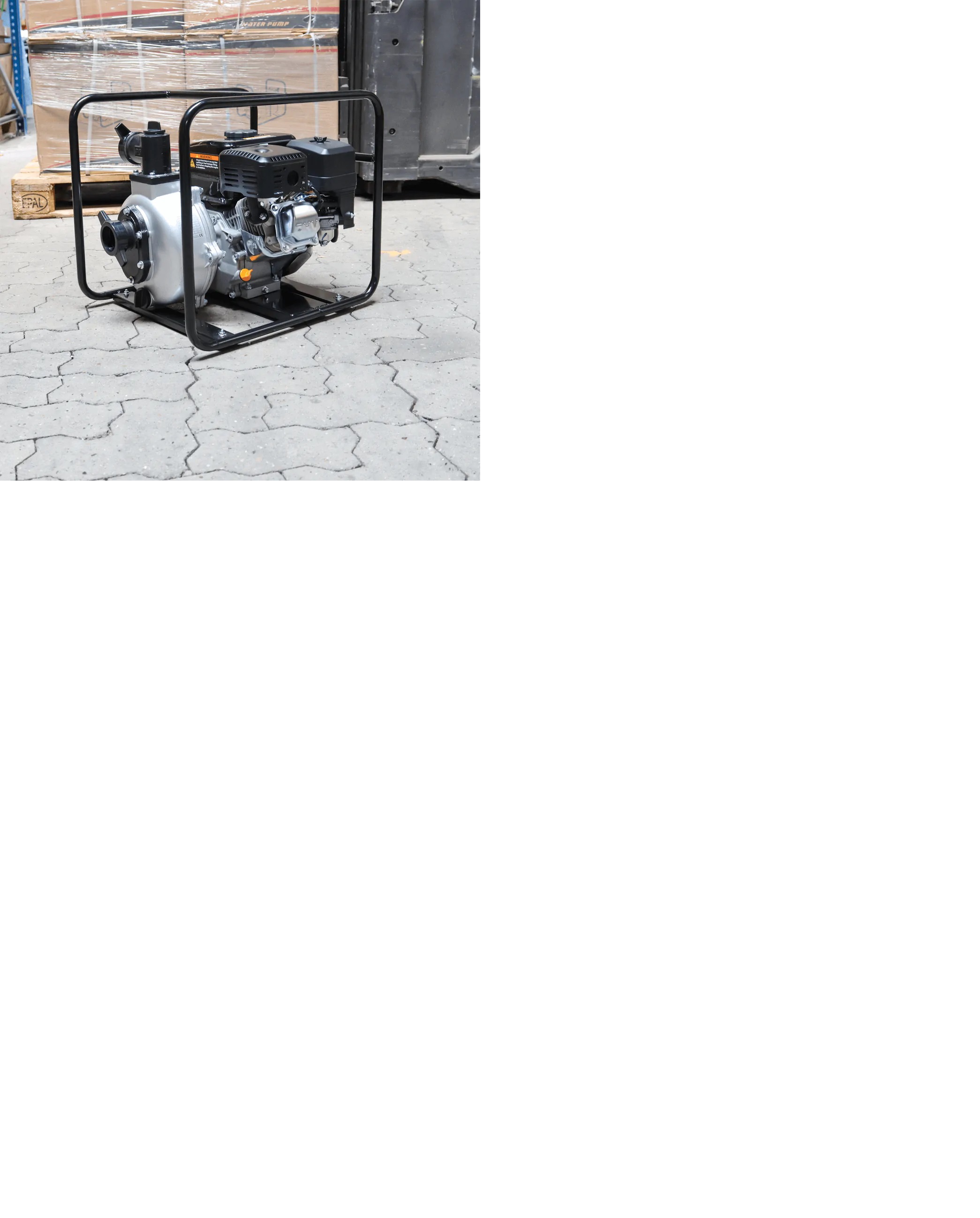 Vattenpump Loncin bensindriven, 30 liter per timme. - 3