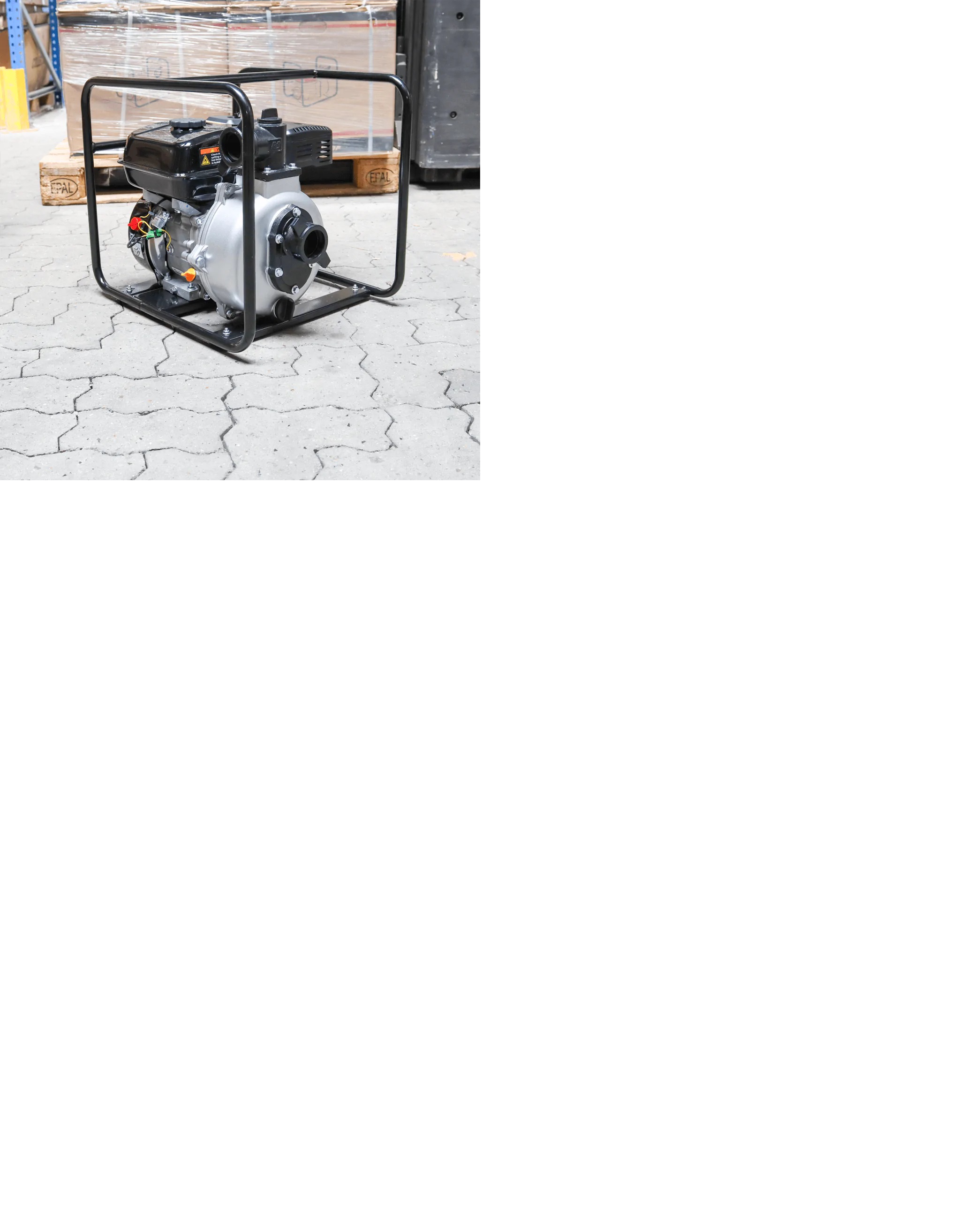 Vattenpump Loncin bensindriven, 30 liter per timme. - 9