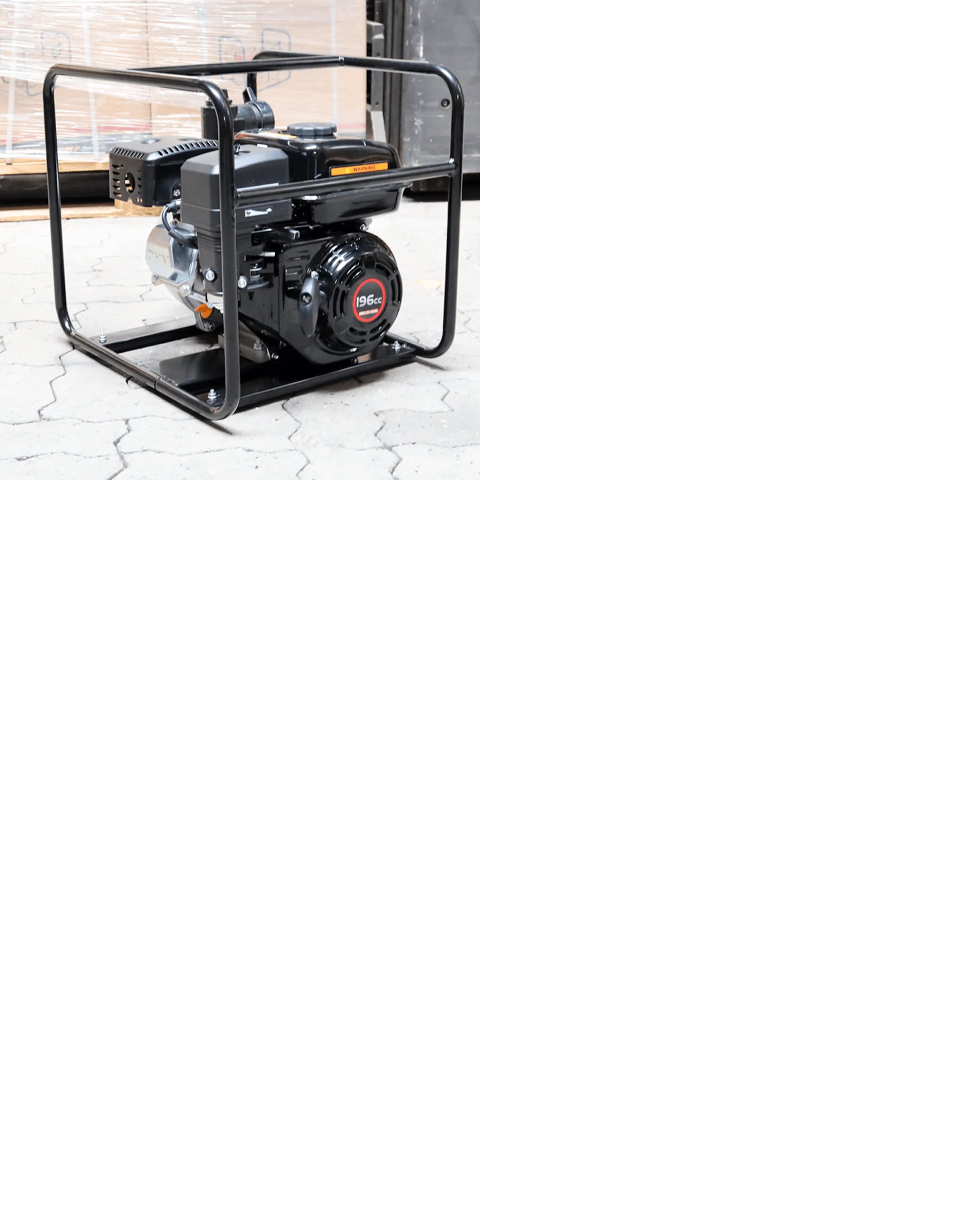Vattenpump Loncin bensindriven, 30 liter per timme. - 4