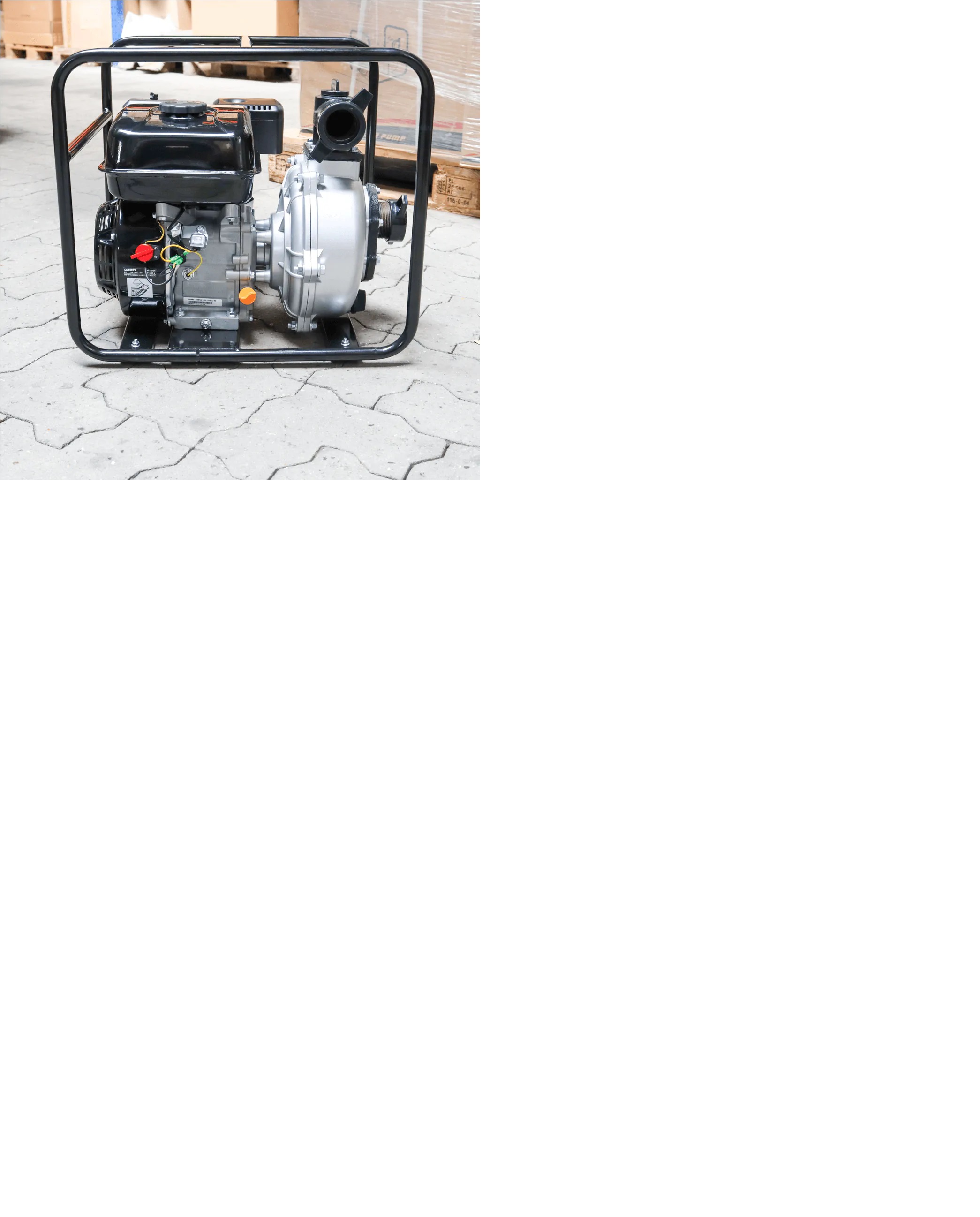 Vattenpump Loncin bensindriven, 30 liter per timme. - 8