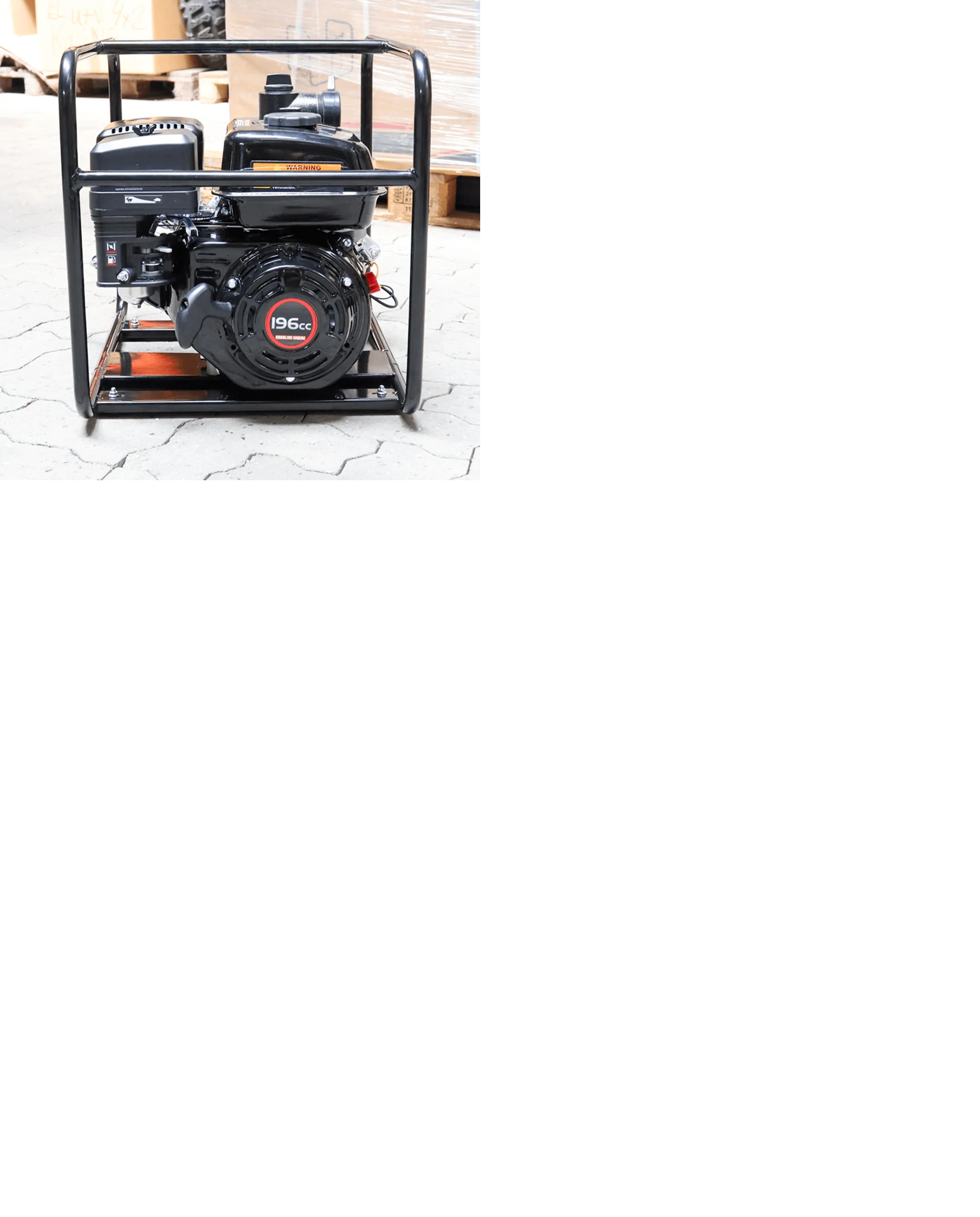 Vattenpump Loncin bensindriven, 30 liter per timme. - 7