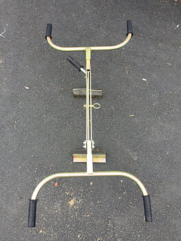 Bernards stentång manuell för 2 personer, upp till 200 kg, 0 - 550 mm