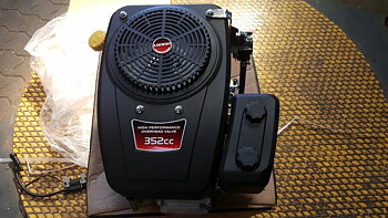 Bensinmotor Loncin vertikal axel 10,0 hk.