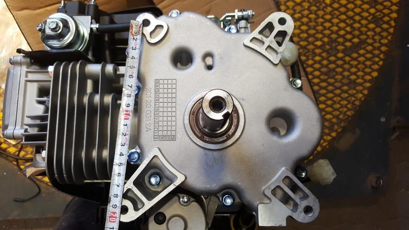 Bensinmotor Loncin vertikal axel 10,0 hk. - 7
