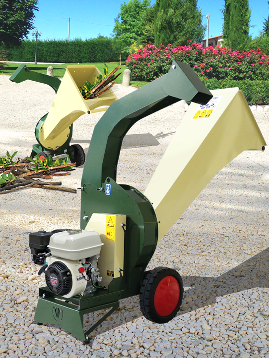 Bio-Shredder Negri R95BHHP55GP. Honda GP160 bensinmotor.