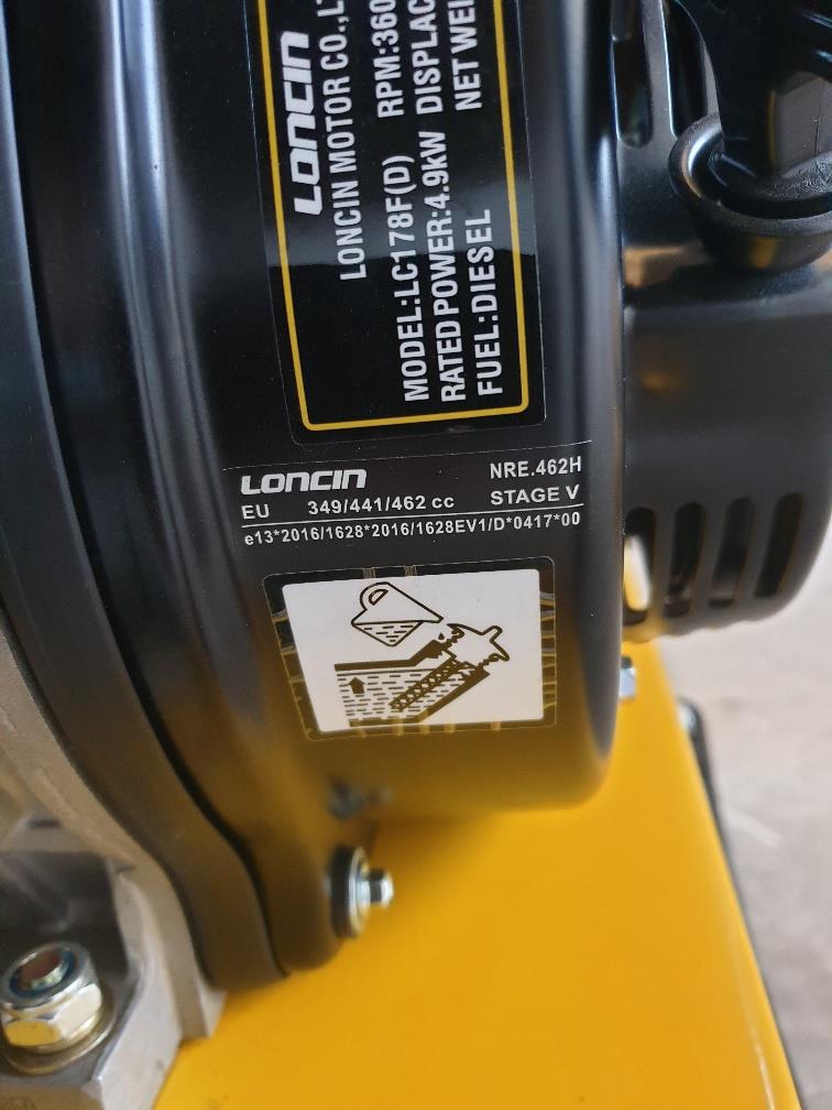 Markvibrator Bernards RT 220, 220 kg, dieselmotor - 6