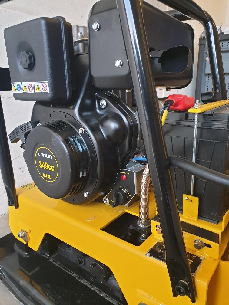Markvibrator Bernards RT 220, 220 kg, dieselmotor - 5