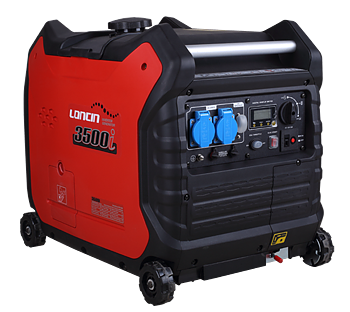 Elverk Loncin LC3500i med inverterteknik.