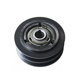 Slungkoppling extra kraftig för 25,4 mm axel, 2 spårig.
