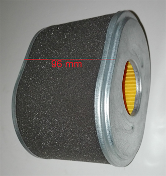 Luftfilter löst till Loncin G340, G390 och G420 motorer