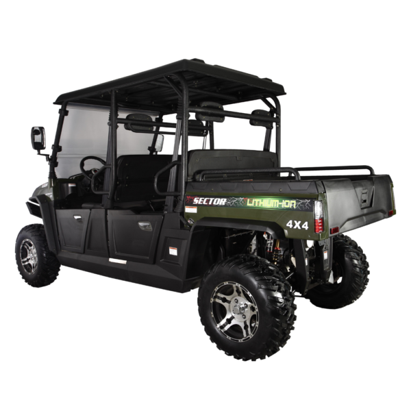 UTV Hisun, elektrisk  4x4 37,5kW motor - 3