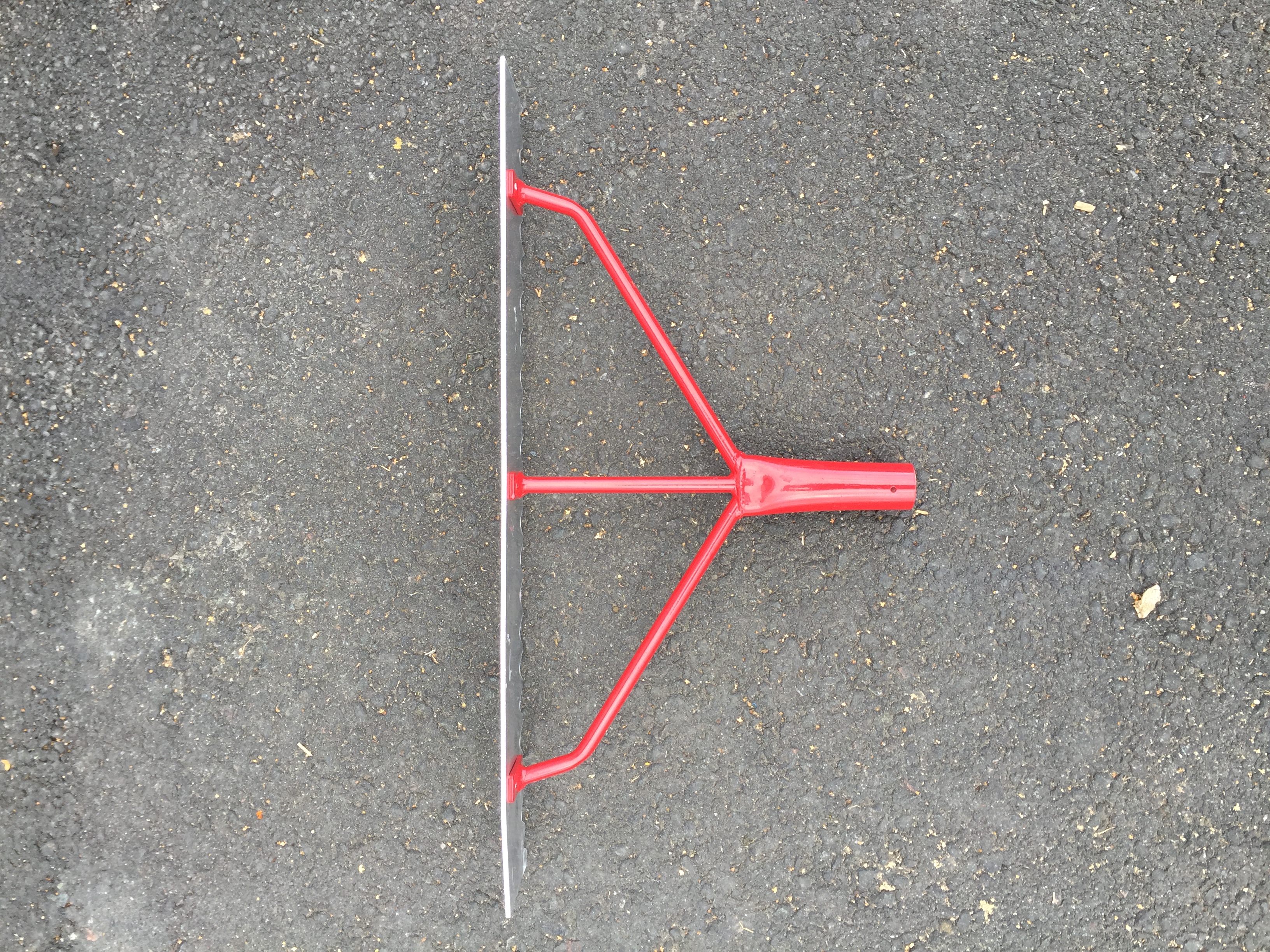 Asfaltsskrapa med tänder - 2