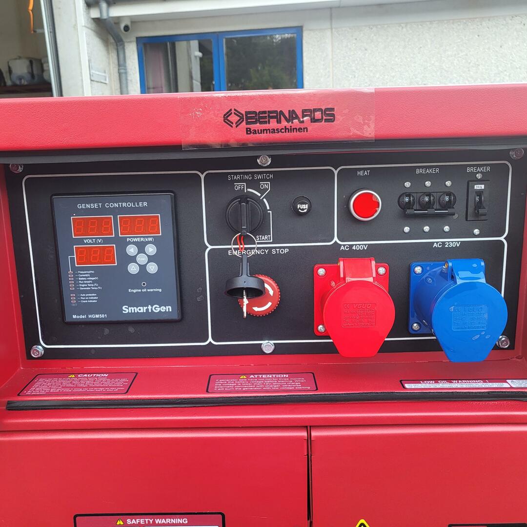 Elverk Bernards RC11000 inkl. trailer. Trailern finns på bild utan elverk i. - 5