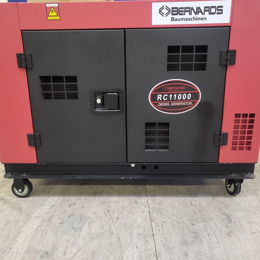 Elverk Bernards RC11000 inkl. trailer. Trailern finns på bild utan elverk i. - 4
