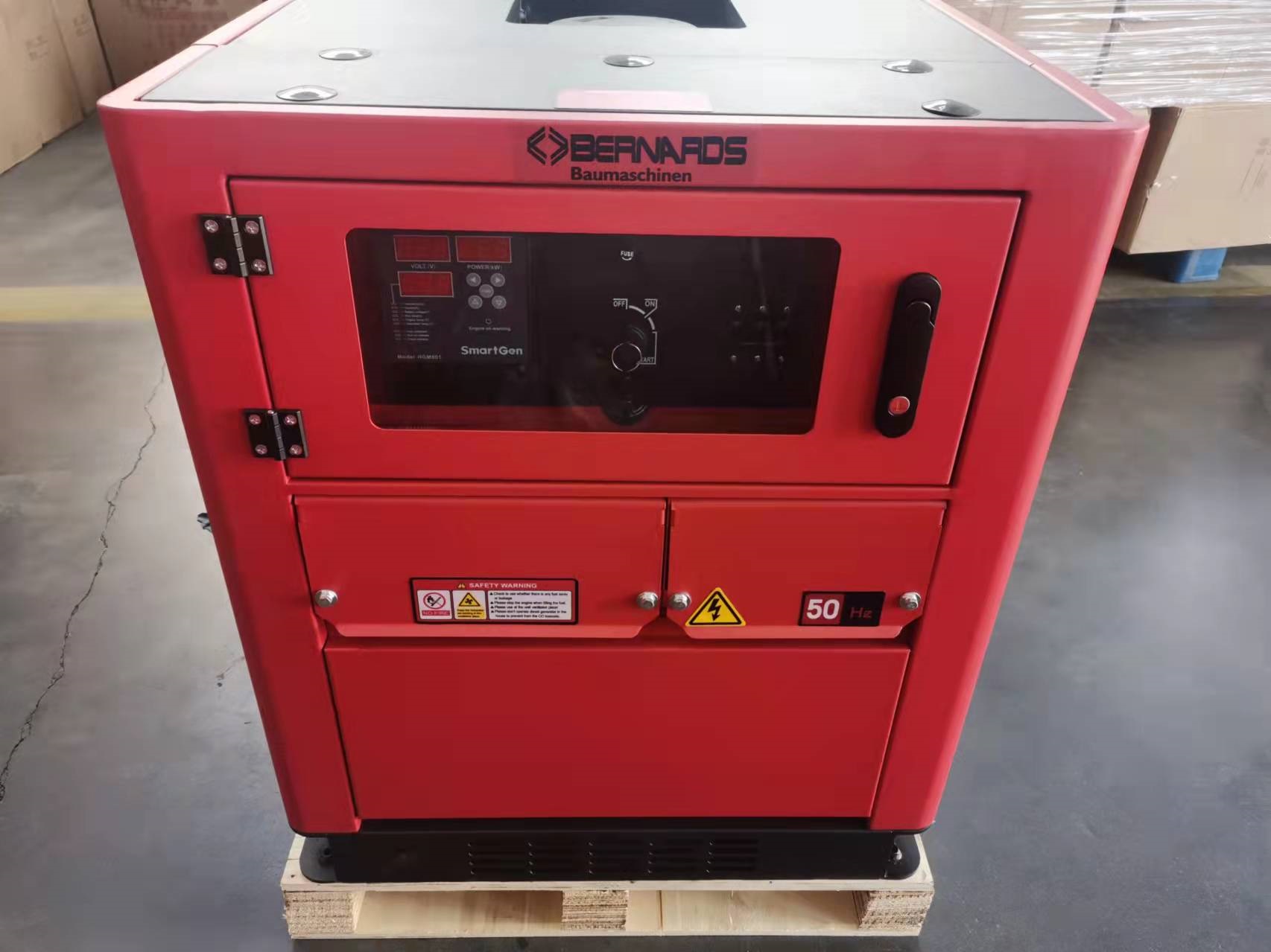 Elverk Bernards RC13000 inkl. trailer. Trailern finns på bild utan elverk i. - 6