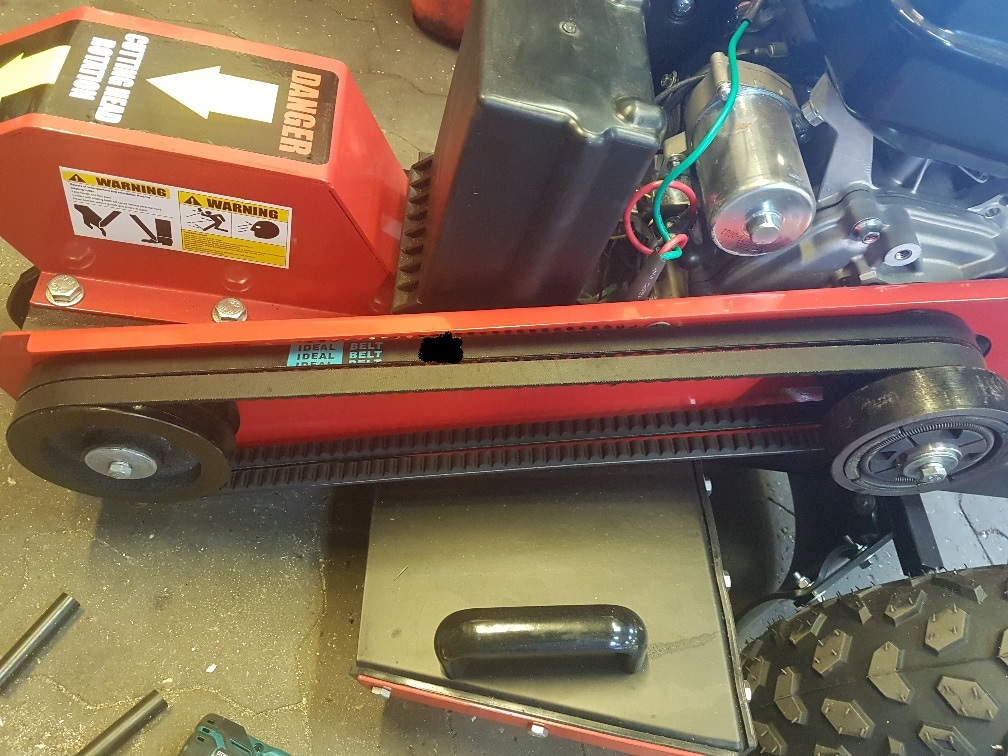 Drivrem till Bernards stubbfräs STG300-2