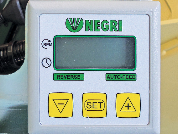 Bio-Shredder Negri NR185BHHP13AERIN. Med Honda GX390 motor. Justerbara hydrauliska matarrullar. Antistress. - 21