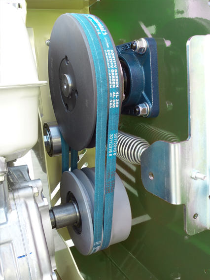 Bio-Shredder Negri NR185BHHP13AERIN. Med Honda GX390 motor. Justerbara hydrauliska matarrullar. Antistress. - 15