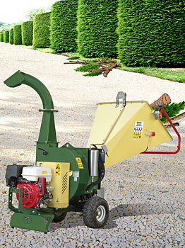 Bio-Shredder Negri NR185BHHP13AERIN. Med Honda GX390 motor. Justerbara hydrauliska matarrullar. Antistress.