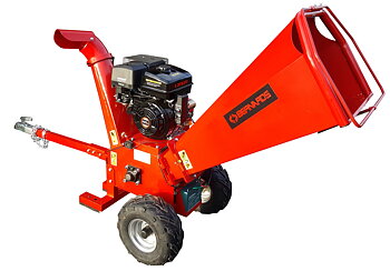 Flismaskin Bernards RCG12 med 15hk bensinmotor. 