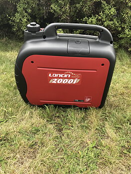 Elverk Loncin LC2000i med inverterteknik. 