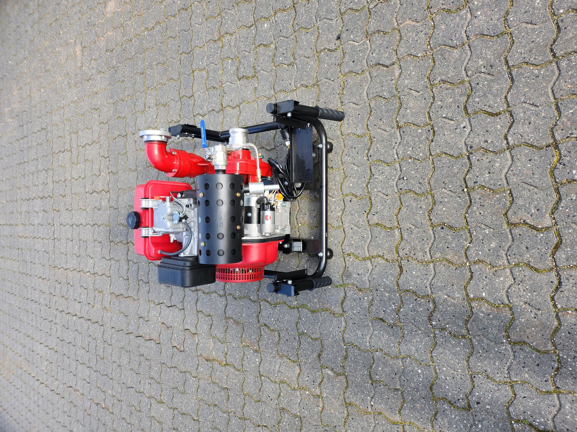 Vattenpump Bernards diesel med elstart, brandpump - 5