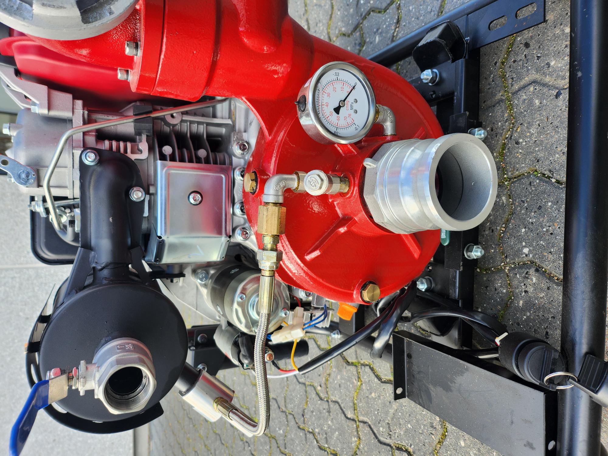 Vattenpump Bernards diesel med elstart, brandpump - 3