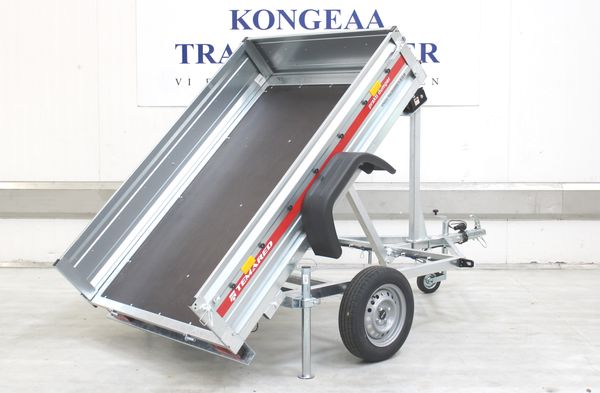 Trailer för ATV, tippbar lastvikt 563 kg.