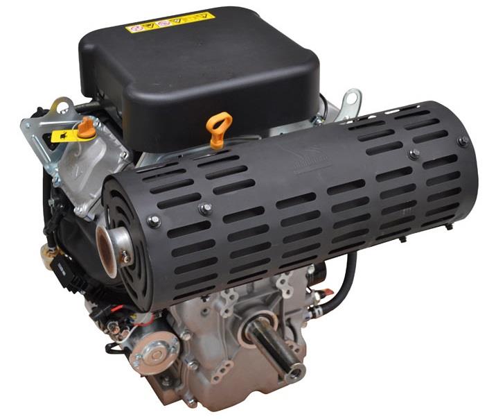 Bensinmotor Loncin, V-twin, 30hk med 36,5mm horisontell axel - 4